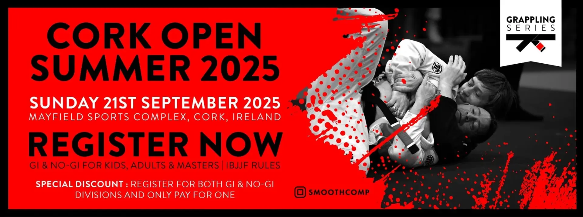 Cork Open Summer 2025 banner