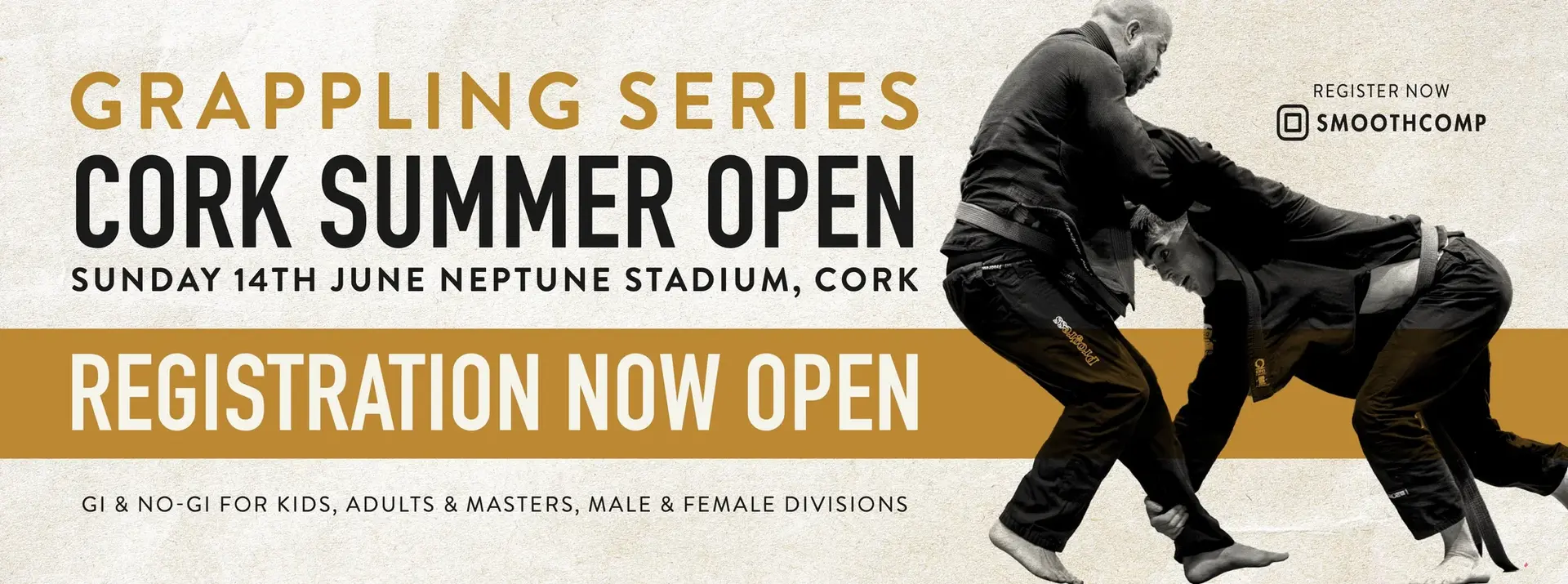 Cork Open Summer 2026 banner