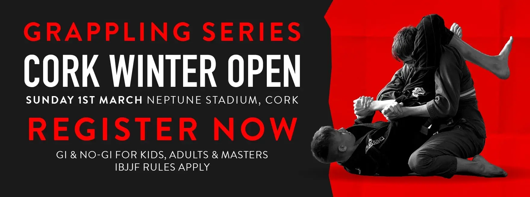 Cork Open Winter 2026 banner