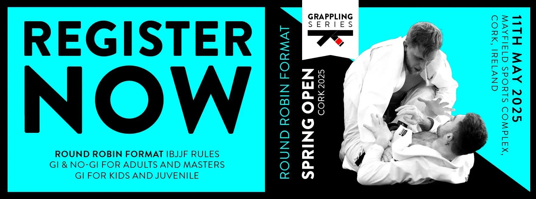 Cork Open Spring 2025 banner