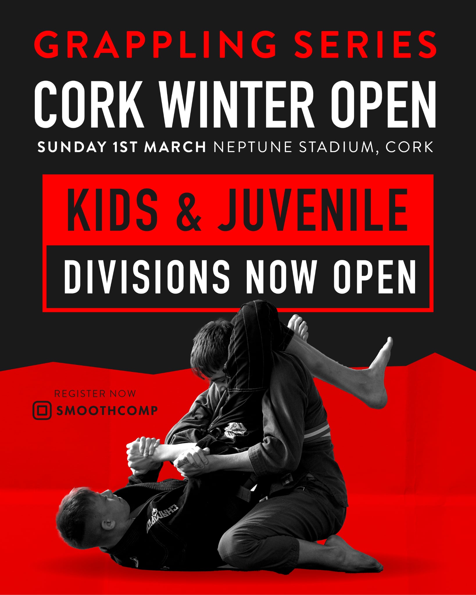 Kids Divisions - Cork Open Winter 2026